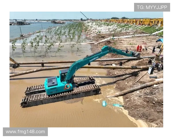 挖掘机堤坝管涌抢险封堵